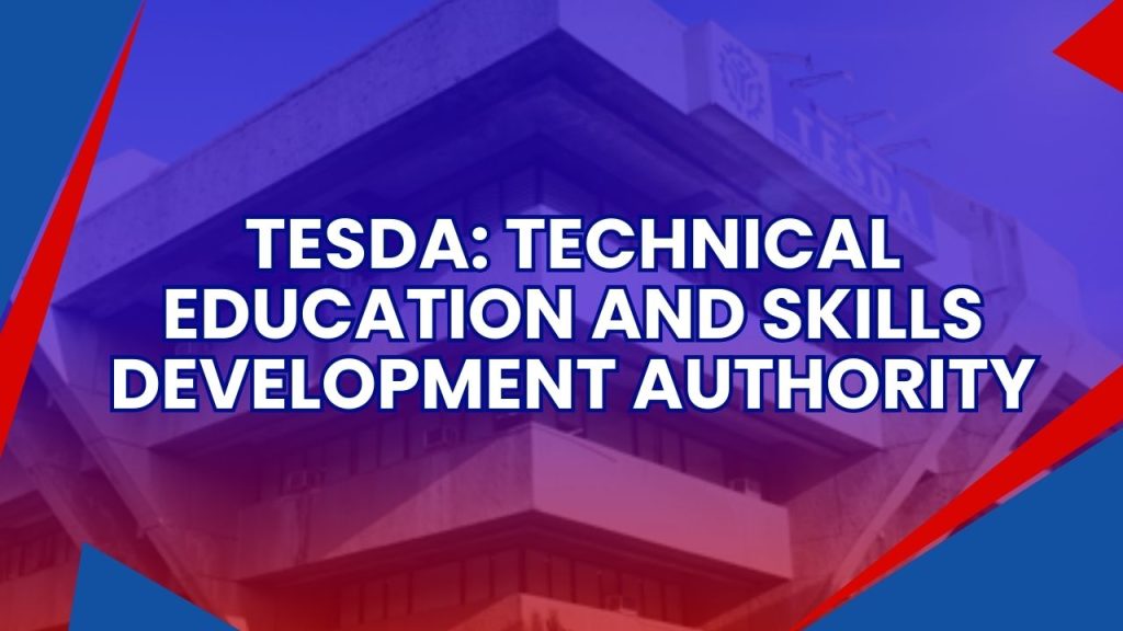 TESDA office Technical Education and Skills Development Authority