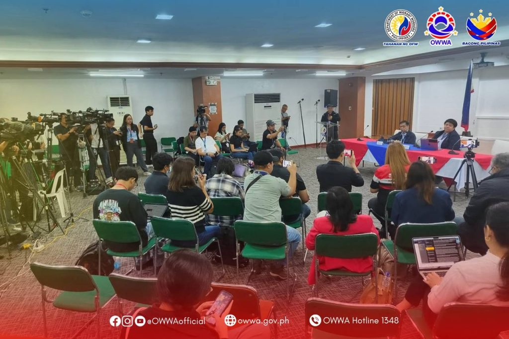 DMW and OWWA Detail Rescue Efforts for Filipinos in the Middle East