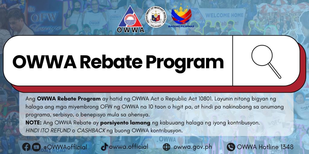 owwa rebate program